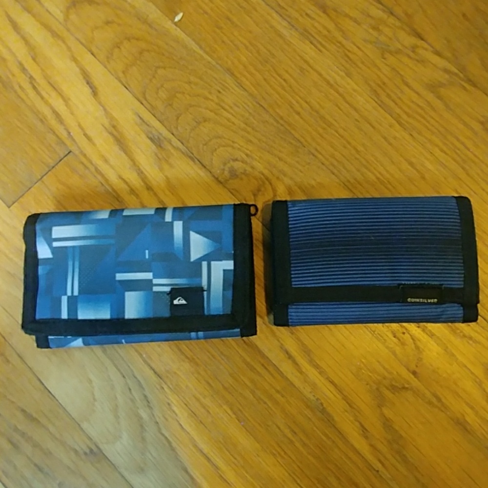 Quiksilver trifold wallet bundle